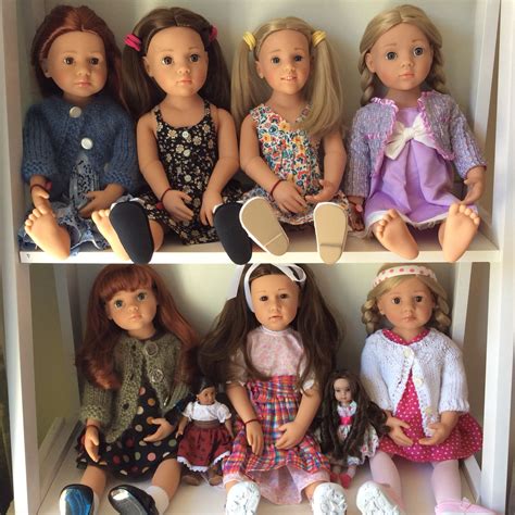 katie 2014 laura anna 2013 anna 2014 clara 2016 charlotte 2016 and emily 2012 gotz dolls