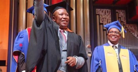 Julius Malema Graduation Pictures Photos