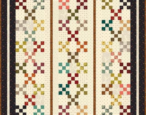 Kim Diehl Party Of Nine Quilt Kit Gratitude And Grace Fabric Etsy