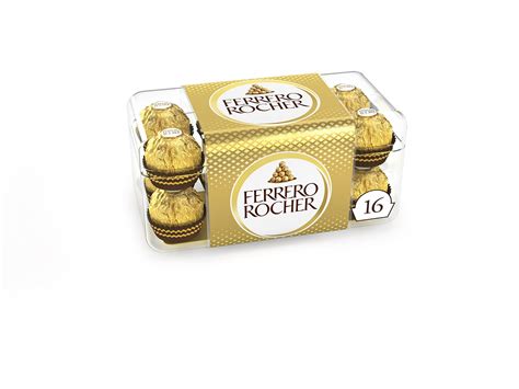 Ferrero Rocher Premium Gourmet Milk Chocolate Hazelnut Individually Wrapped Candy For Gifting