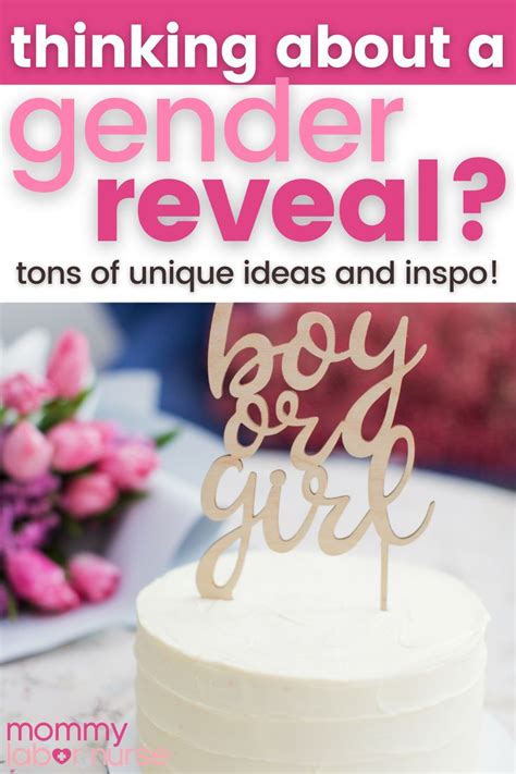 40 Beautiful And Unique Gender Reveal Ideas You Ll Love Gender