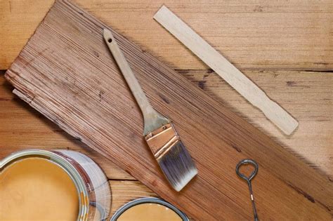 How To Paint Over Stained Wood Diy Project Homely Ville