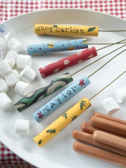 How To Make Recycled Hanger Campfire Roasting Sticks Recycled Crafts