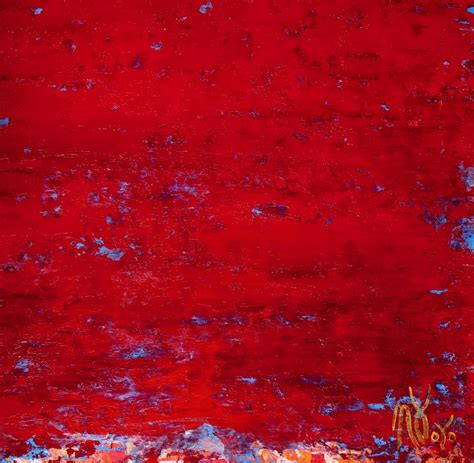 Petrified Red By Nestor Toro Abstract Art Nestor Toro Los Angeles