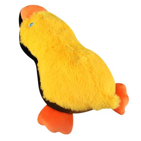 Ifoyo Dog Toy Duck Durable Squeaky Dog Toy Plush Dog Duck Toy Yellow