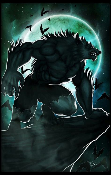 💚🌕💚 Werewolf Werewolf Art Werewolf Vs Vampire