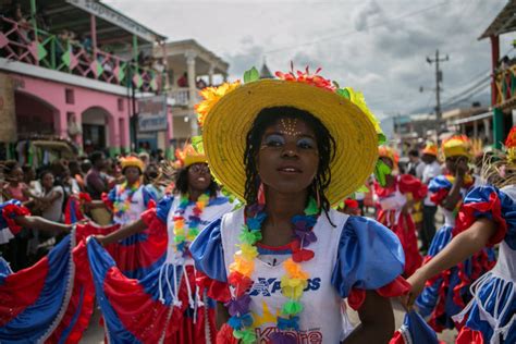 Haitian National Carnival In Jacmel
