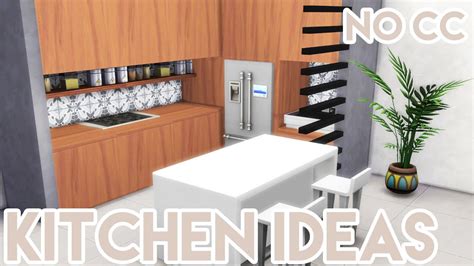 Sims 4 Cc Kitchen Opening Mod The Sims The Sims 4 Modern Kitchen