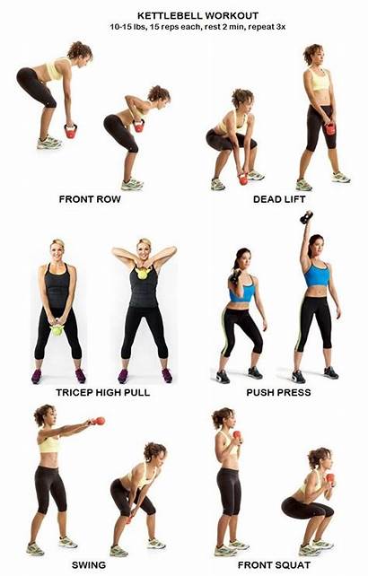 Kettlebell Workout Exercises Beginners Exercise Moves Workouts