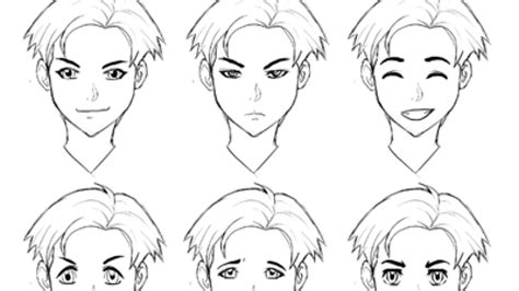 Drawing Manga Face Expressions Images Gallery