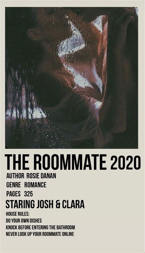 The Roommate Rosie Danan Fantasy Books To Read Book Posters Romantic Books