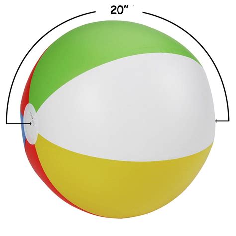 3 Pack 59020ep Intex 20 Glossy Panel Colorful Beach Ball Inflatable