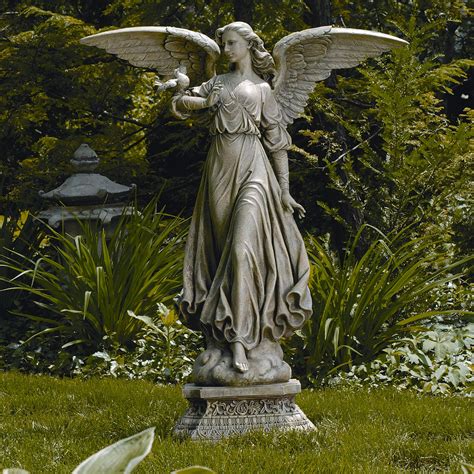 Roman Inc Classic Angel Garden Statue And Reviews Wayfair