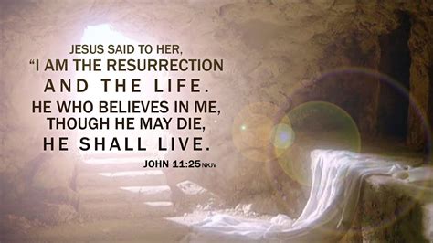 Jesus Said To Her “i Am The Resurrection And The Life He Who Believes