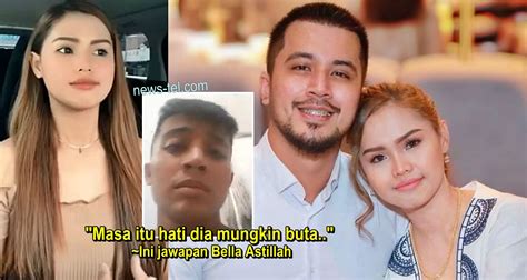 video alif aziz tersebar lagi ini jawapan bella astillah “ketika tu hati dia buta” news tel