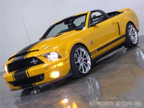 2007 Shelby Gt 500 Super Snake Convertible One Day Muscle Cars
