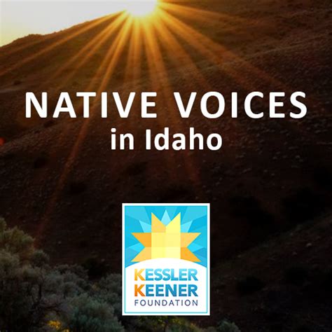 Native Voices In Idaho Kessler Keener Foundation Pbs Learningmedia
