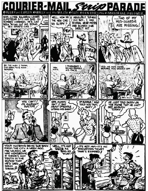 The Mcwhirters Project Newspaper Comic Strips Courier Mail Strip