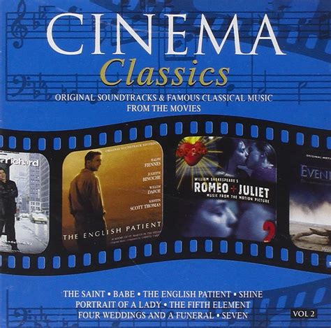 Cinema Classics Vol 2original Soundtracks And Famous Classical Music