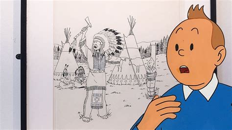 Will This Original Tintin Illustration Break All Auction Records