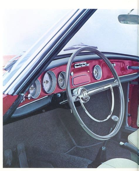 Wide selection of parts · vw experts since 1975 · great prices VW Karmann Ghia interior, Brochure, 1966. Volkswagen | Vw ...