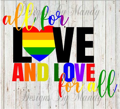 Pride Png Love Pride Digital Download Rainbow Sublimation Etsy
