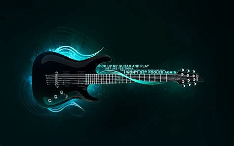 Play My Guitar Tab Neon Hd Wallpaper ~ The Wallpaper Database