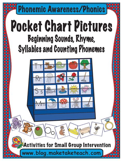 Pocket Chart Pictures Make Take And Teach