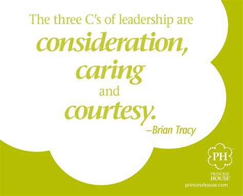 Leadership = Consideration, Caring and Courtesy ...