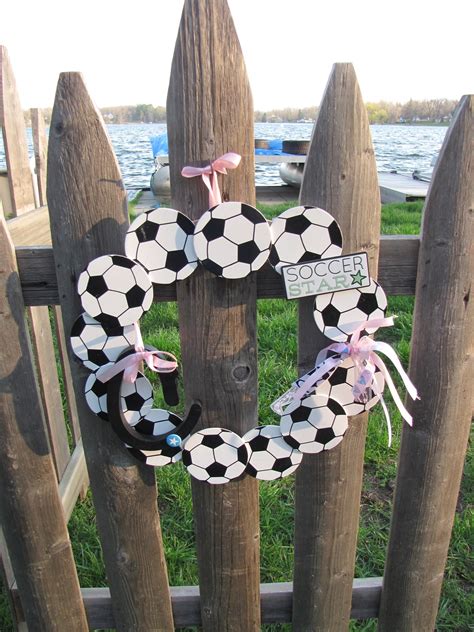 Soccer Crafts Soccer Decorations Girls Soccer Bedroom