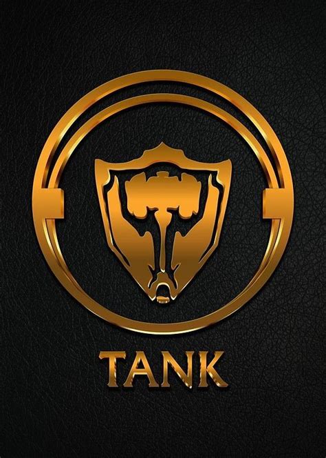 League Of Legends Tank Gold Emblem By Naumovski League Of Legends