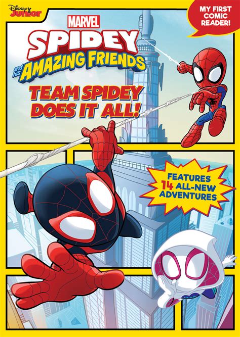 Team Spidey Does It All My First Comic Reader By Disney Books