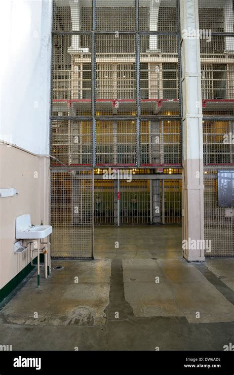 Inside Alcatraz Island Jail Maximum Security Prison Penitentiary Metal