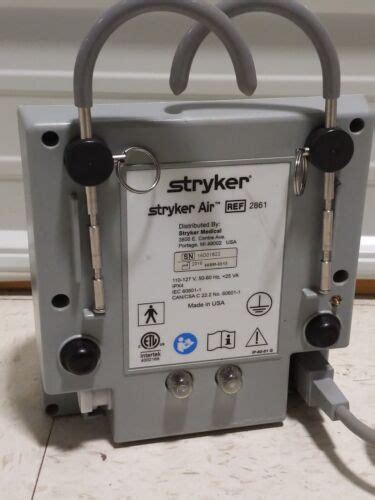 Stryker 2861 Low Air Loss Pump Isogel Spr Plus Mattress System