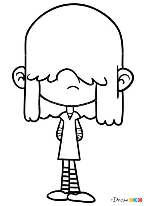 How To Draw Lucy Loud The Loud House