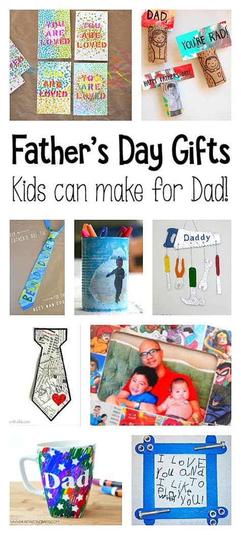 Choose from funny birthday cards for dad, or not sure of what to say in a birthday card for dad? Father's Day Homemade Gifts for Kids to Make - Buggy and Buddy