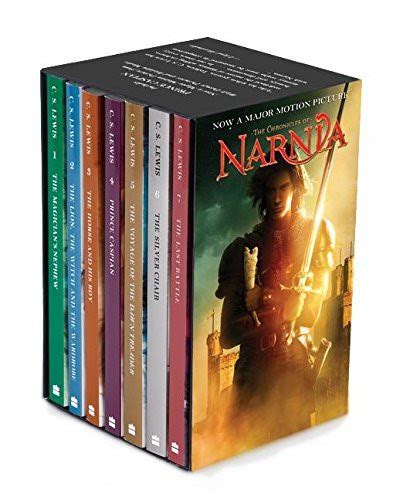 The Chronicles Of Narnia Box Set By Lewis American Book Warehouse