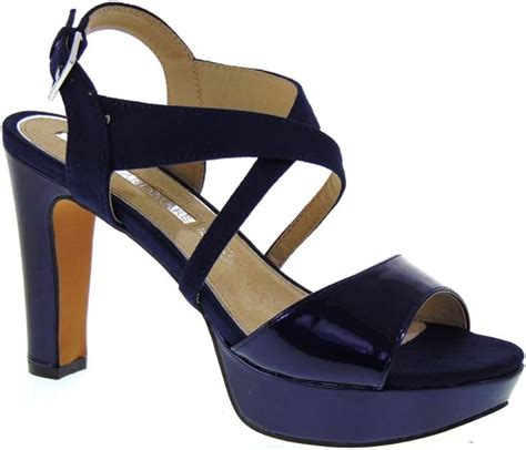 MARIAMARE 67112 C40279 Sandali Eleganti Cerimonia Deep Blu Tacco E