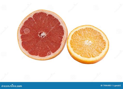 Grapefruit And Orange Stock Photo Image Of Full Sweet 7906480
