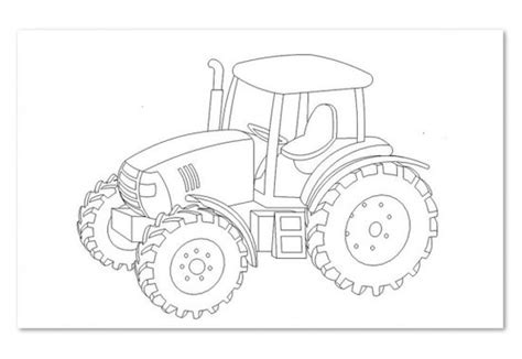 Traktory Malowanki Do Wydrukowania Kolorowanka Traktor Do