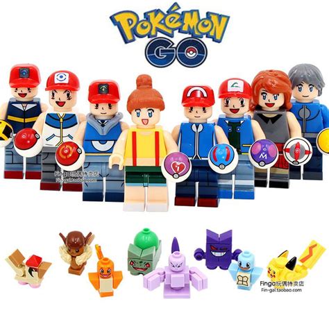 8pcs Tomy Sy620 Pokemon Pikachu Develops Intelligence Small Particles