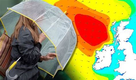 Easter Weather Britain On Tornado Alert Gales Heavy Rain As Atlantic