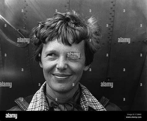 Amelia Earhart Black And White Stock Photos And Images Alamy