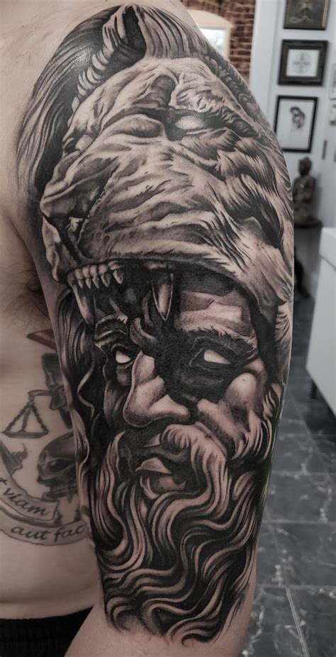 Zeus statue statue art hercules statue poseidon statue statue tattoo zeus tattoo roman sculpture 1st century ad @metmuseum of the ancient #greek hero, heracles (hercules) wearing. Pin by Samplkrate 100 on Sleeve tattoos in 2020 | Hercules tattoo, Mythology tattoos, Statue tattoo