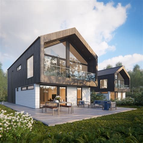 Contemporary Scandinavian Houses On Behance