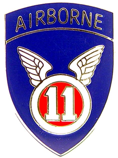 Us Army 11th Airborne Division Pin 1