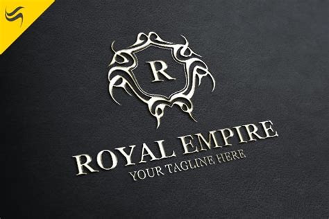 Royal Empire Logo Template In 2020 Logo Templates Custom Logo Design