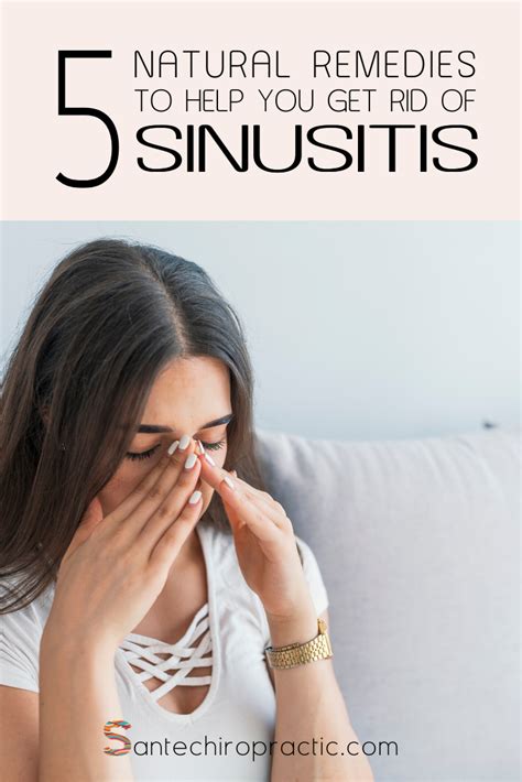 Get Rid Of Sinusitis With These 5 Natural Remedies Sinusitis Natural