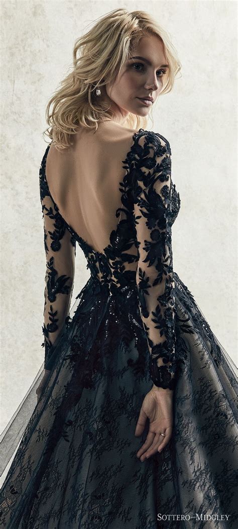 Elegant Black Dresses For Weddings With Sleeves Purchase Black Dress