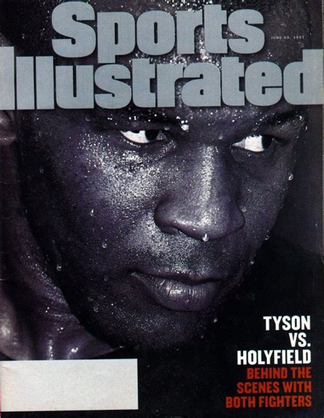 Mike Tyson Unsigned June Sports Illustrated Magazi